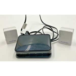 Netgear Powerline AV500 Adapter Kit XAV5004 4-Port Hub